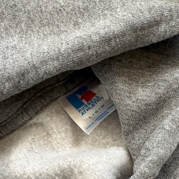 Russell Gray Hoodie with Dynasty Graphic - Picture 2 of 5